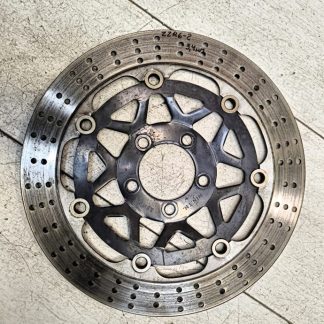 Диск тормозной передний (остаток 3.4 мм) Kawasaki ZZR600 (1993-2003)