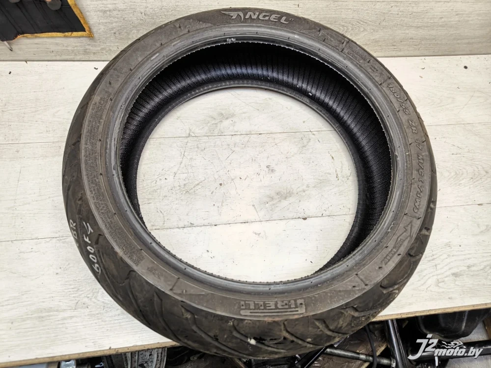 Мотошина Pirelli Angel 180/55-17 (дата выпуска 43/24) Honda CBR600F4 (1999-2000)