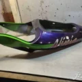 Элемент пластика задний (хвост) Kawasaki ZX-6R (1998-1999)