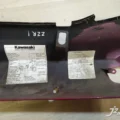 Элемент пластика боковой задний Kawasaki ZZR600 (1990-1992)