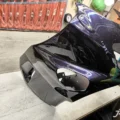 Элемент пластика передний (морда) Kawasaki ZZR600 (1990-1992)