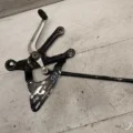 Кронштейн боковой подножки с рычагом КПП Yamaha R6 2003-2005